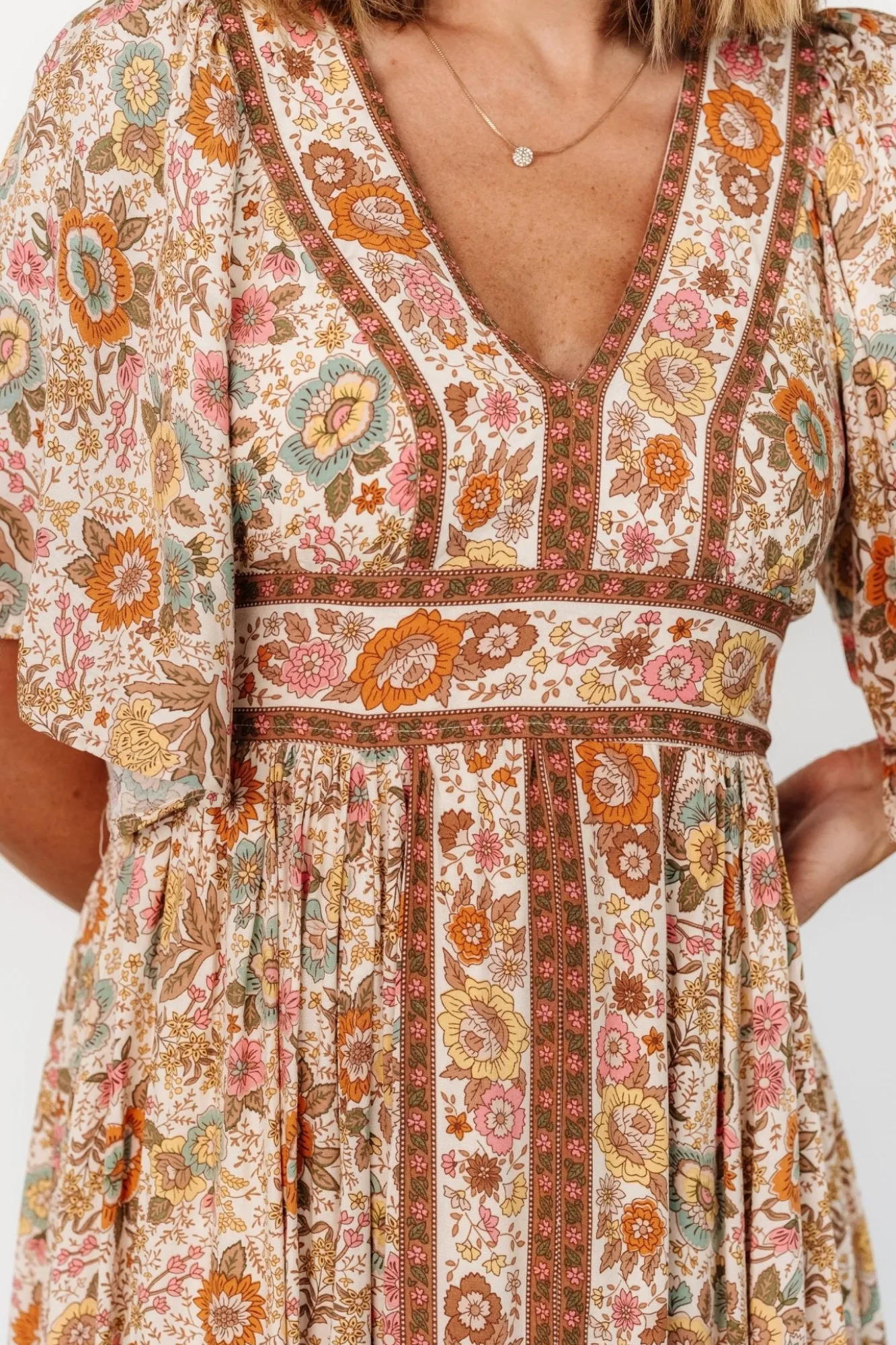 Baltic Born Elissa Maxi Dress | Vintage Cream Floral
