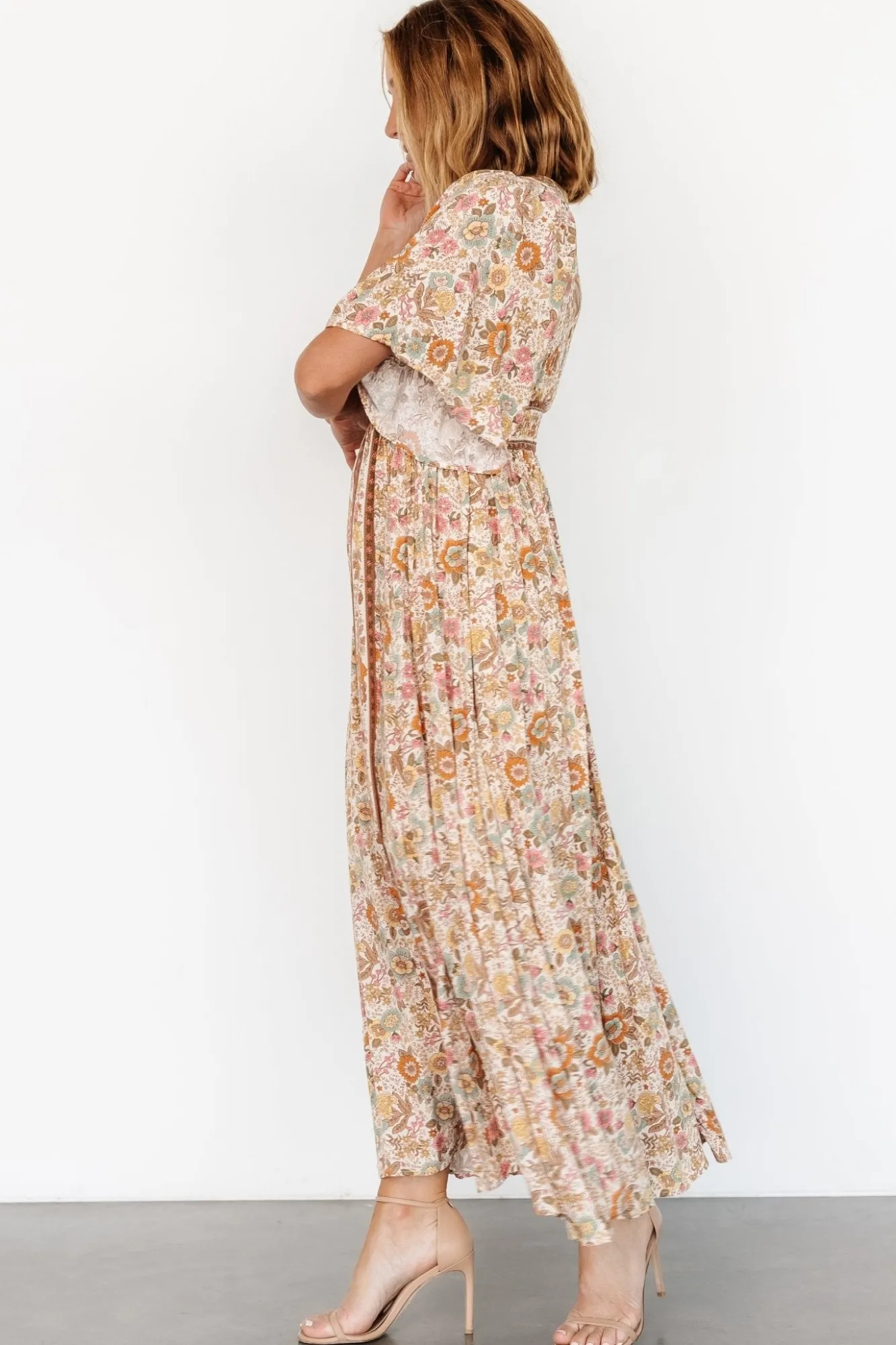 Baltic Born Elissa Maxi Dress | Vintage Cream Floral