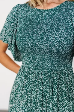 Baltic Born Eliza Maxi Dress | Green Print
