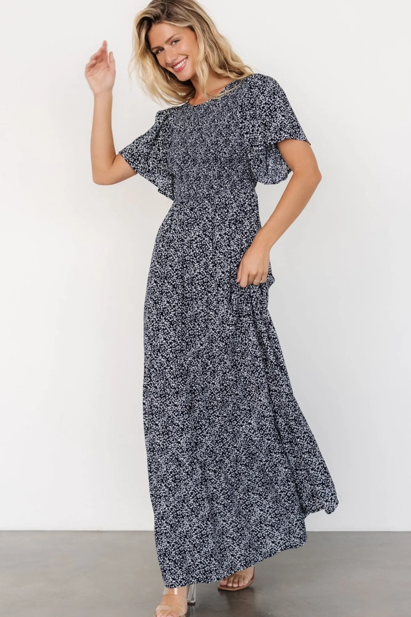 Baltic Born Eliza Maxi Dress | Midnight Print