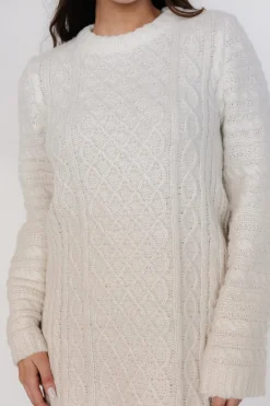Baltic Born Ellis Cable Knit Sweater Dress |