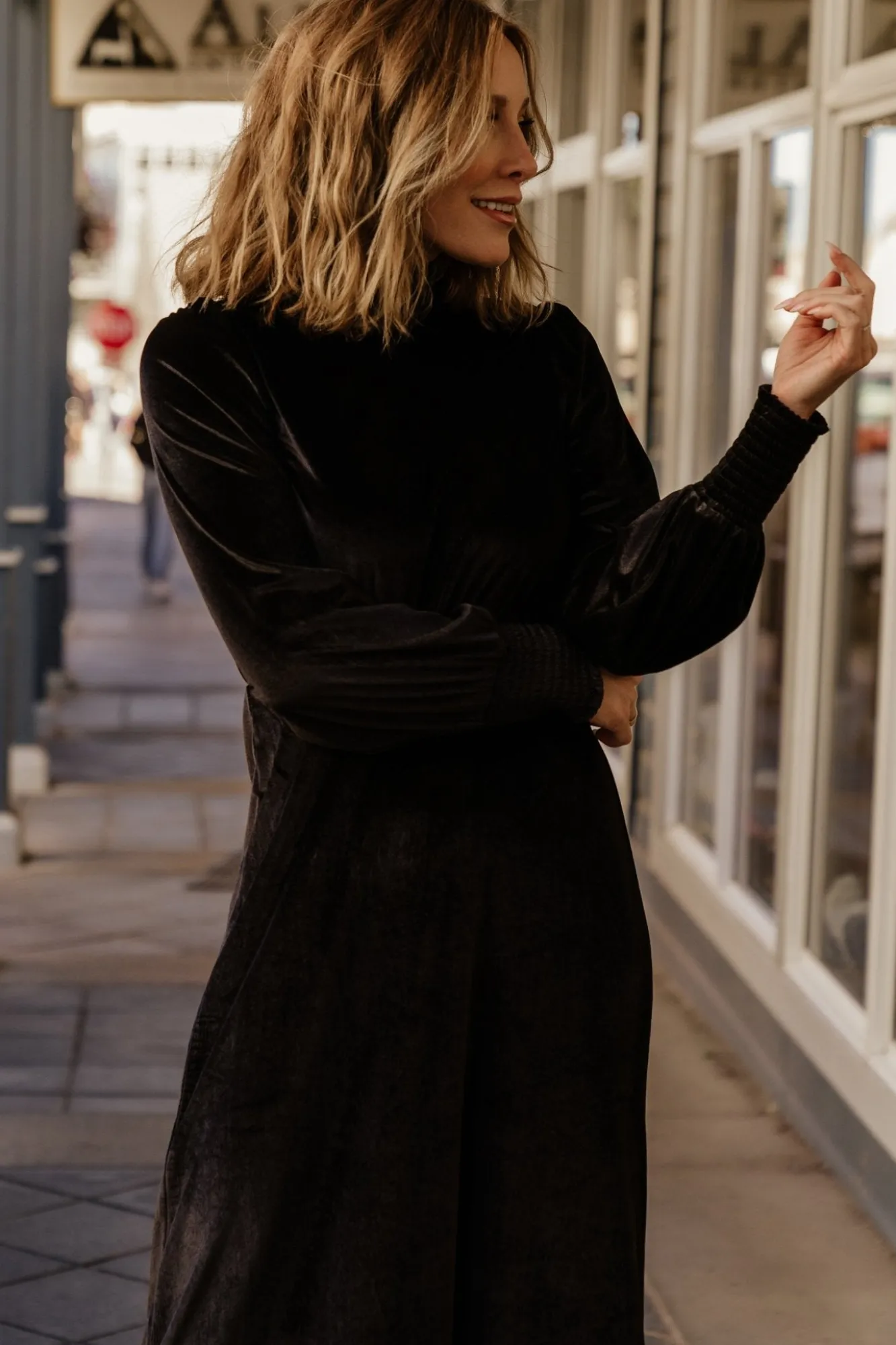 Baltic Born Elodie Velvet Maxi Dress |