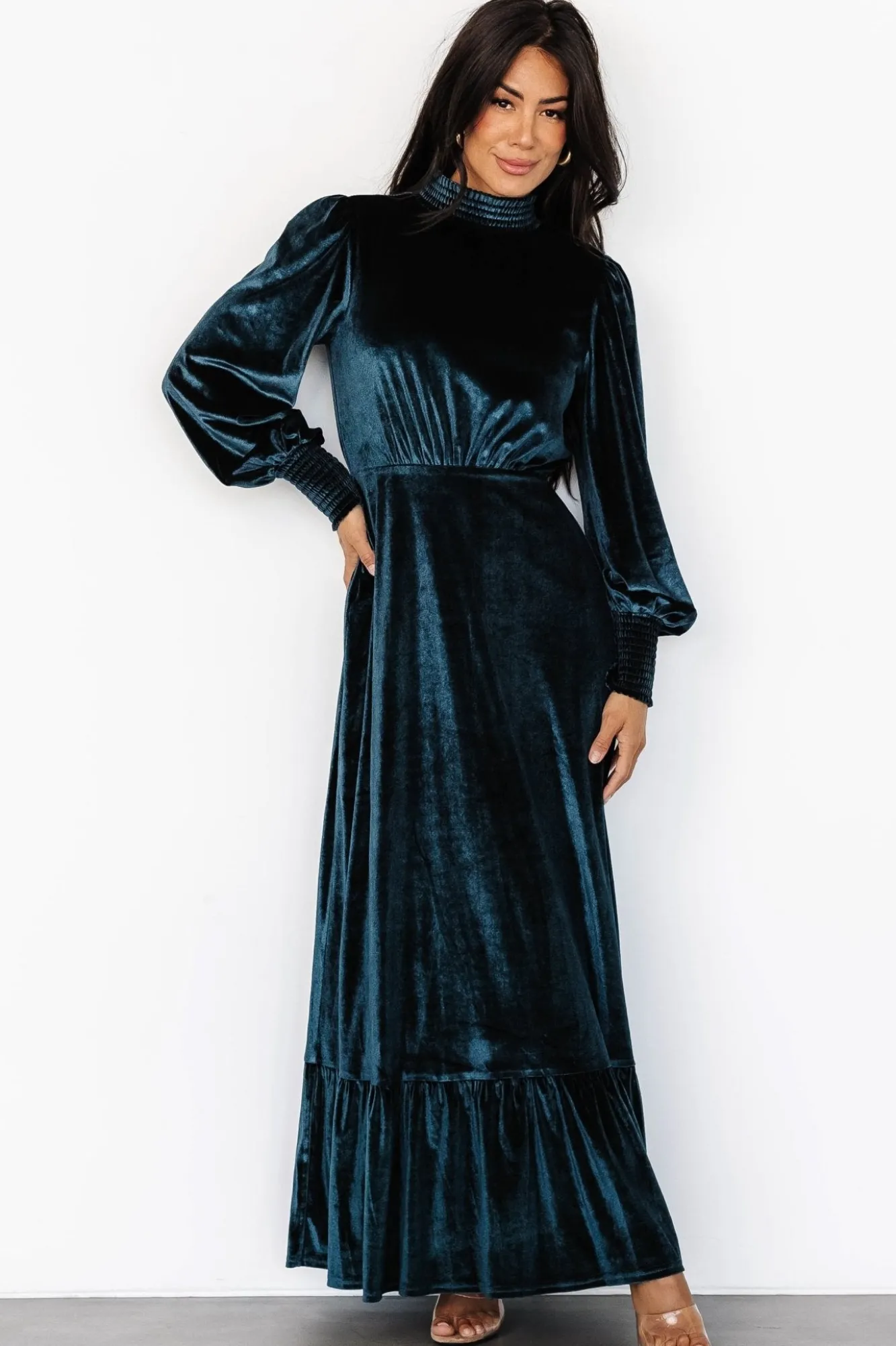 Baltic Born Elodie Velvet Maxi Dress |