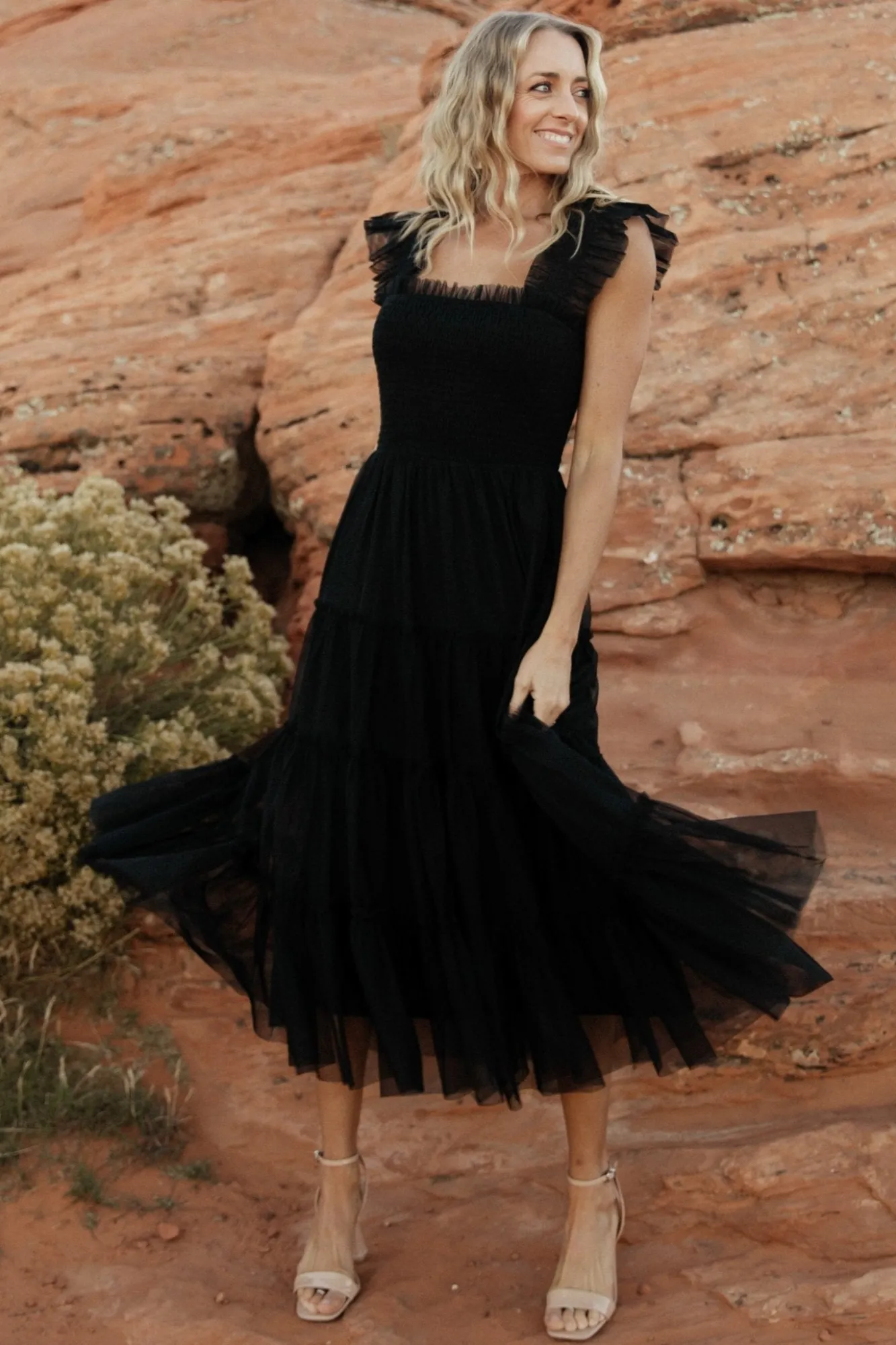 Baltic Born Emma Smocked Tulle Dress |