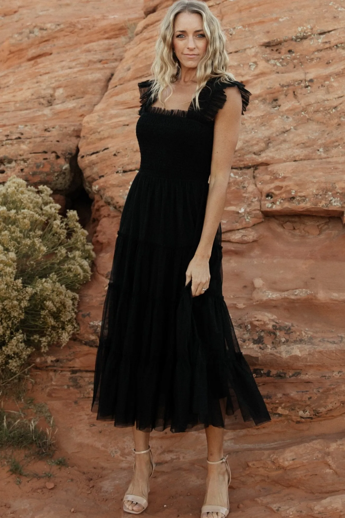 Baltic Born Emma Smocked Tulle Dress |