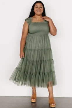 Baltic Born Emma Smocked Tulle Dress |