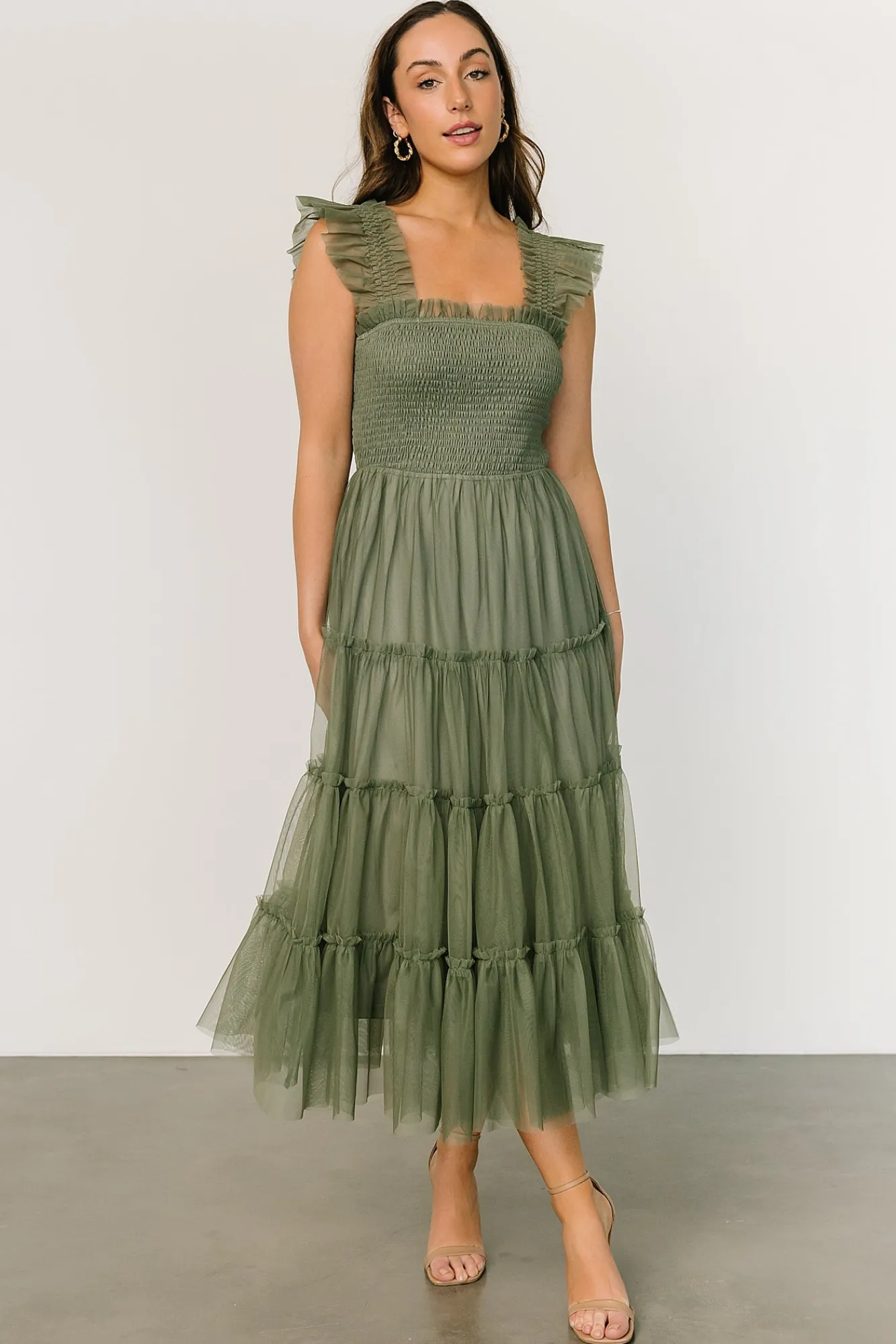 Baltic Born Emma Smocked Tulle Dress |