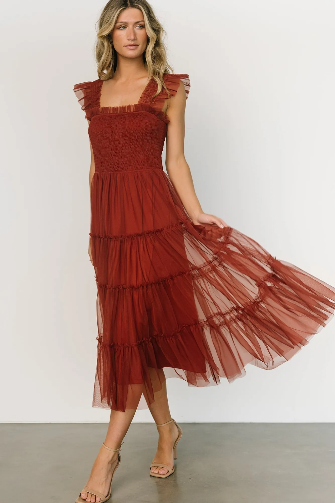 Baltic Born Emma Smocked Tulle Dress |