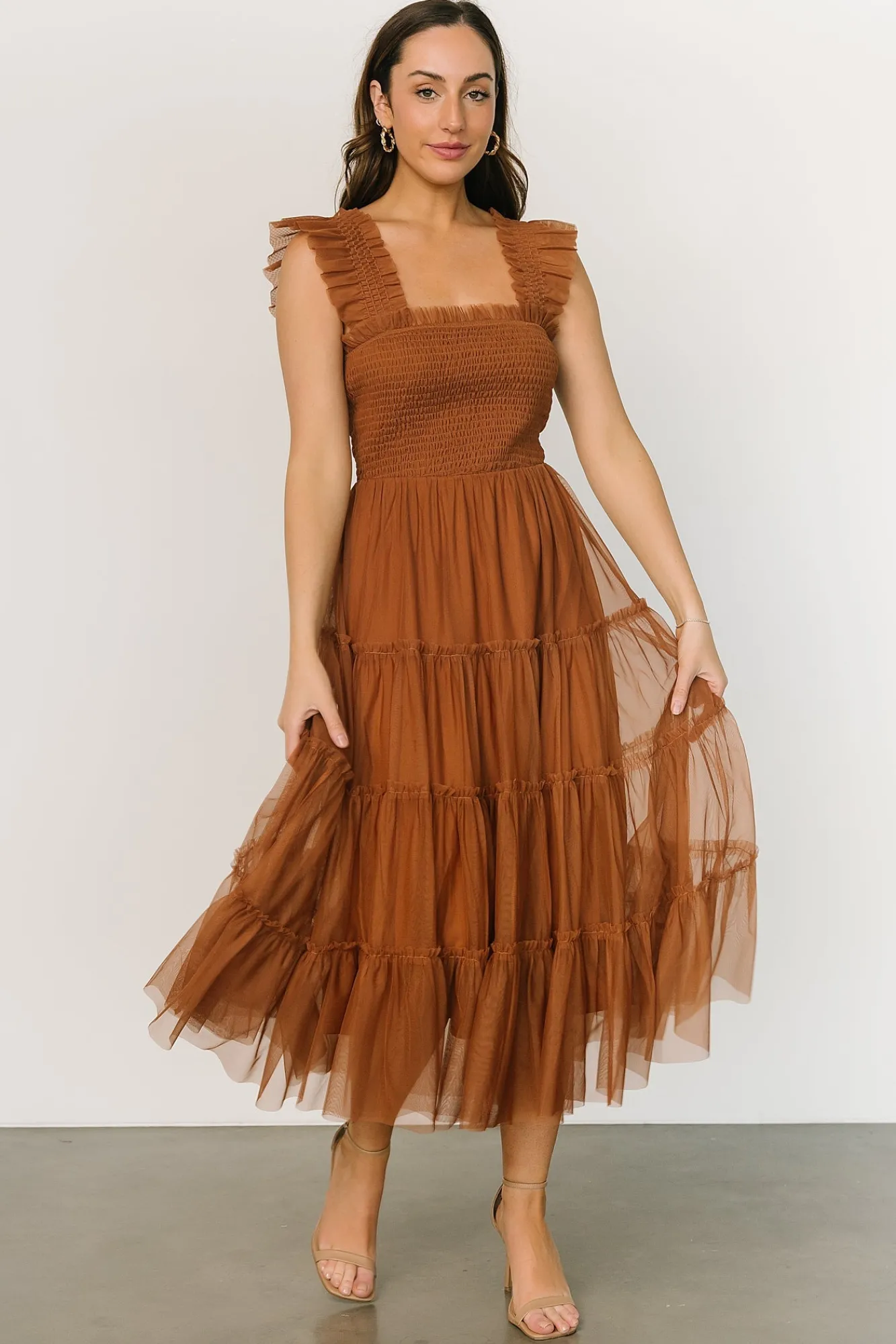 Baltic Born Emma Smocked Tulle Dress |