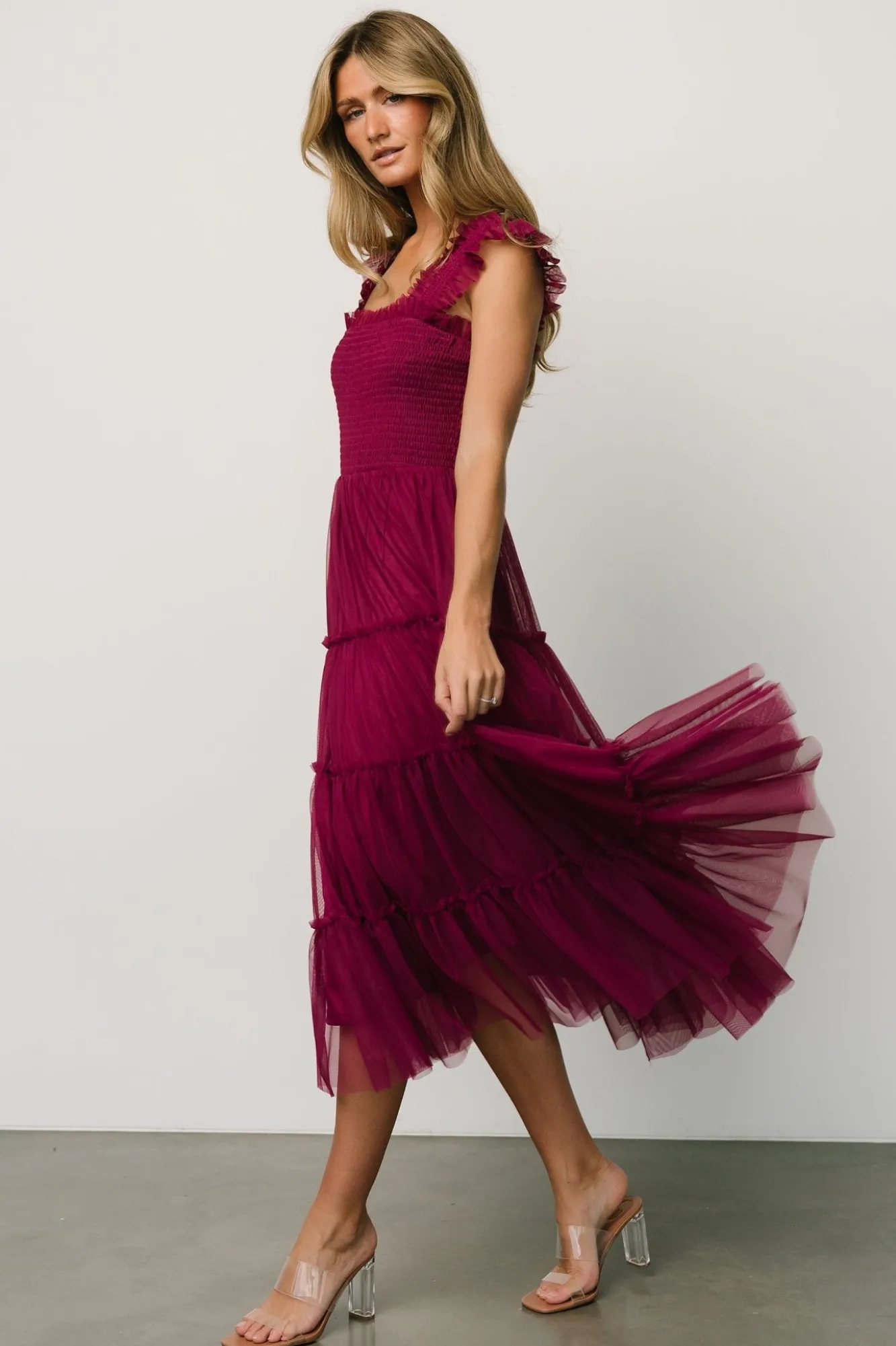 Baltic Born Emma Smocked Tulle Dress |