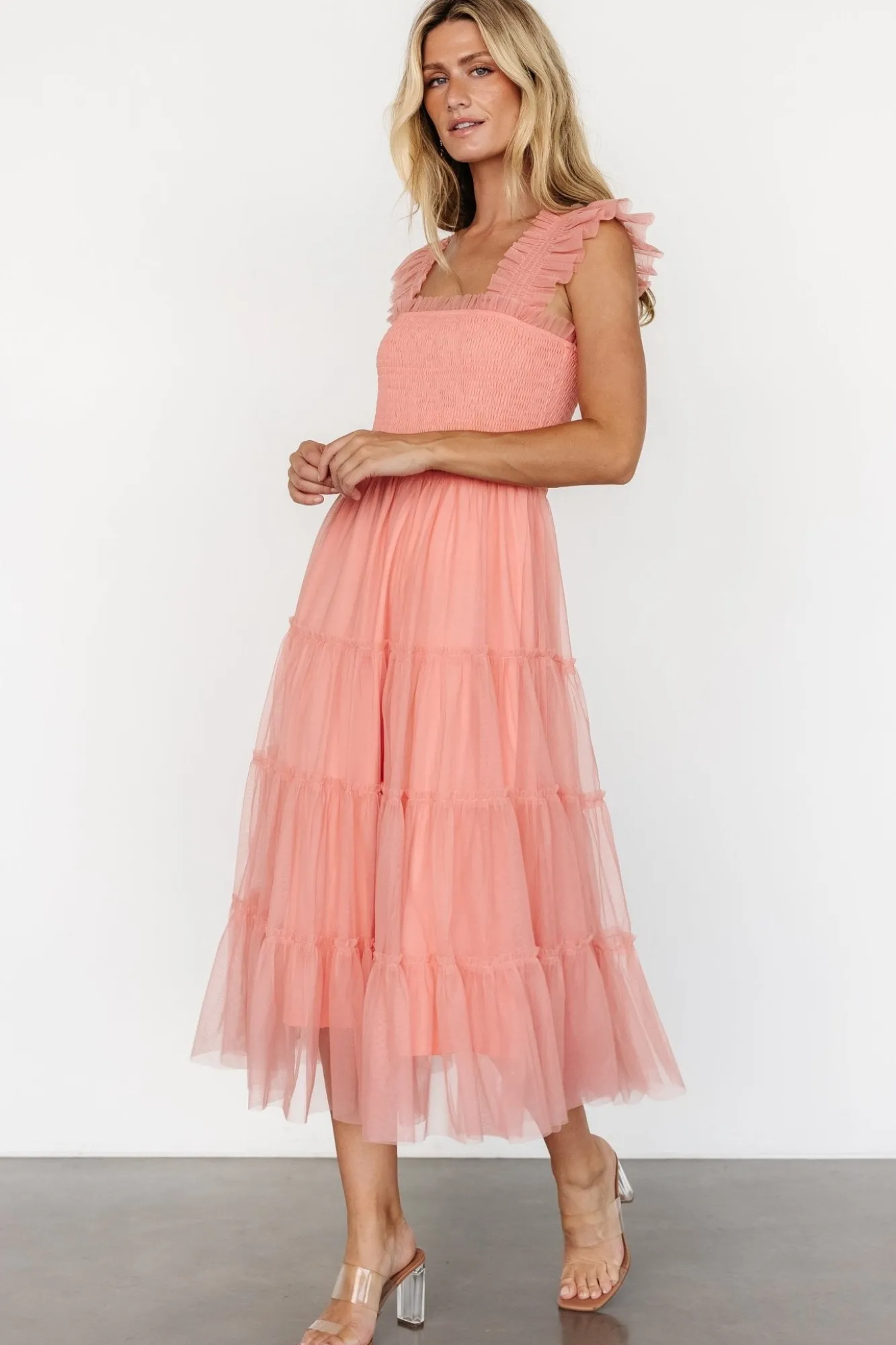 Baltic Born Emma Smocked Tulle Dress |