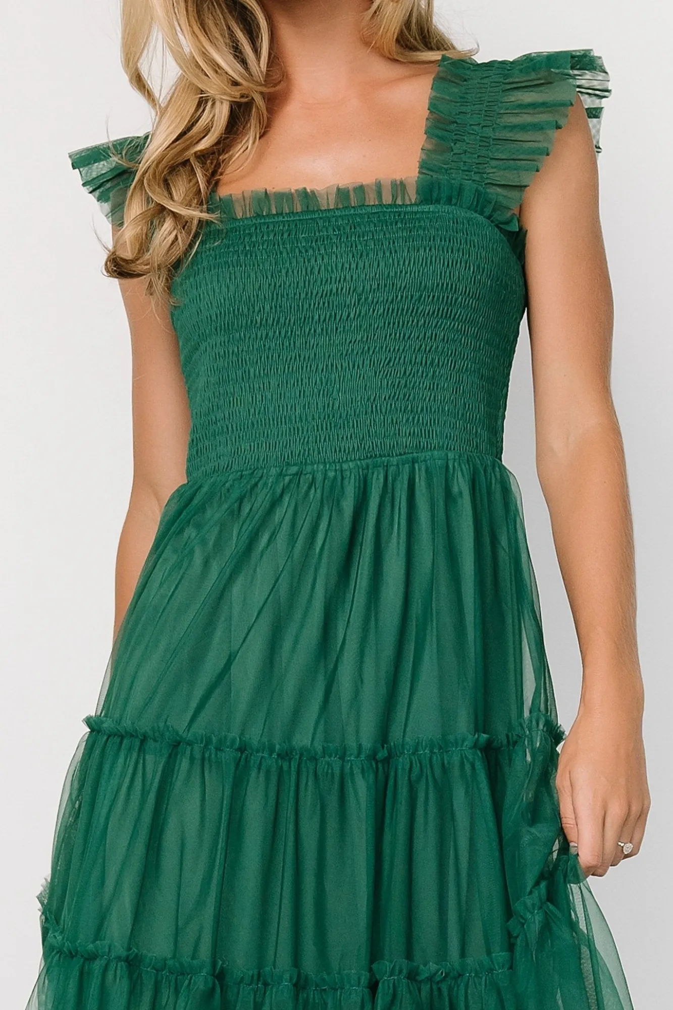 Baltic Born Emma Smocked Tulle Dress |