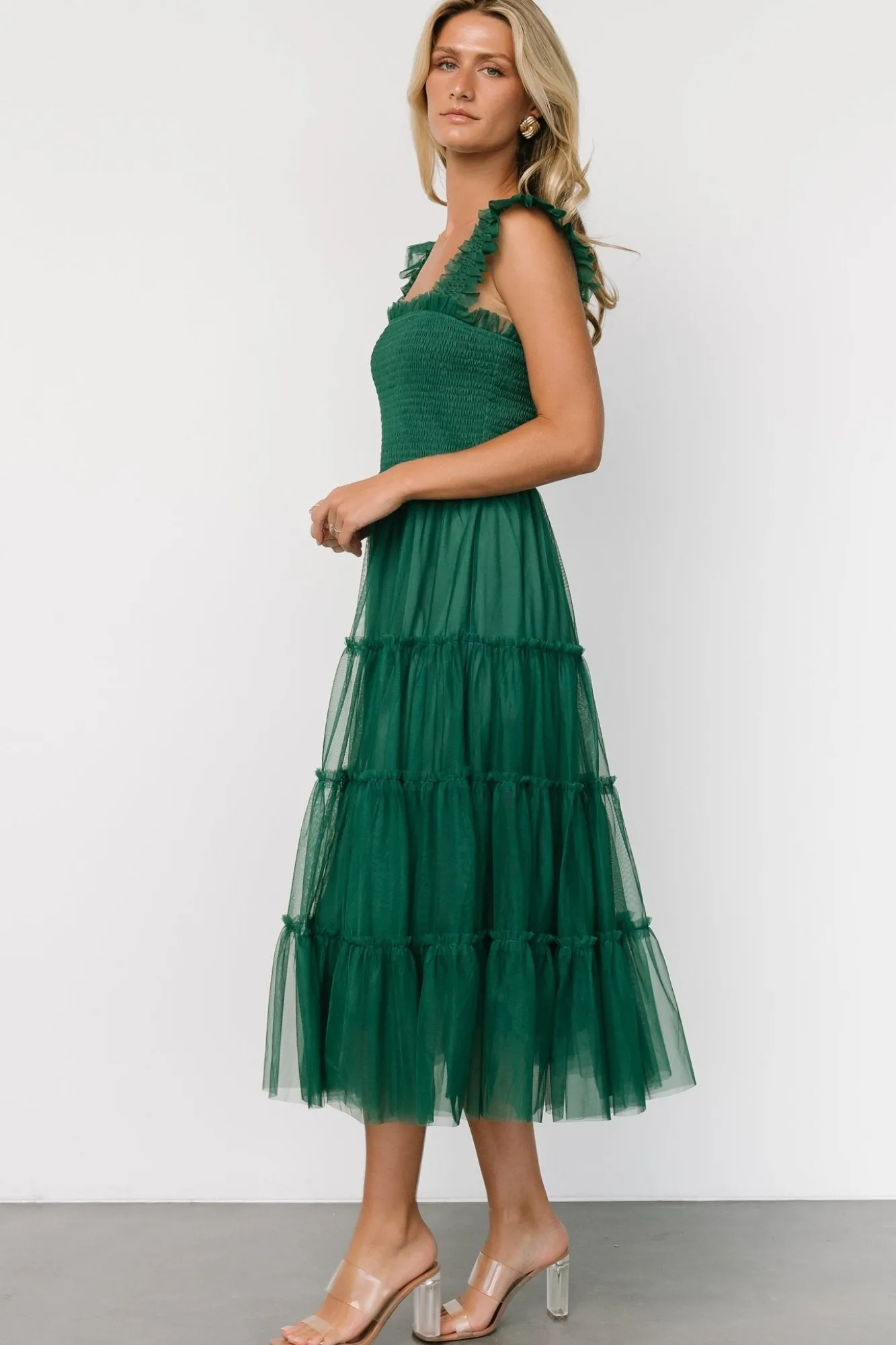 Baltic Born Emma Smocked Tulle Dress |