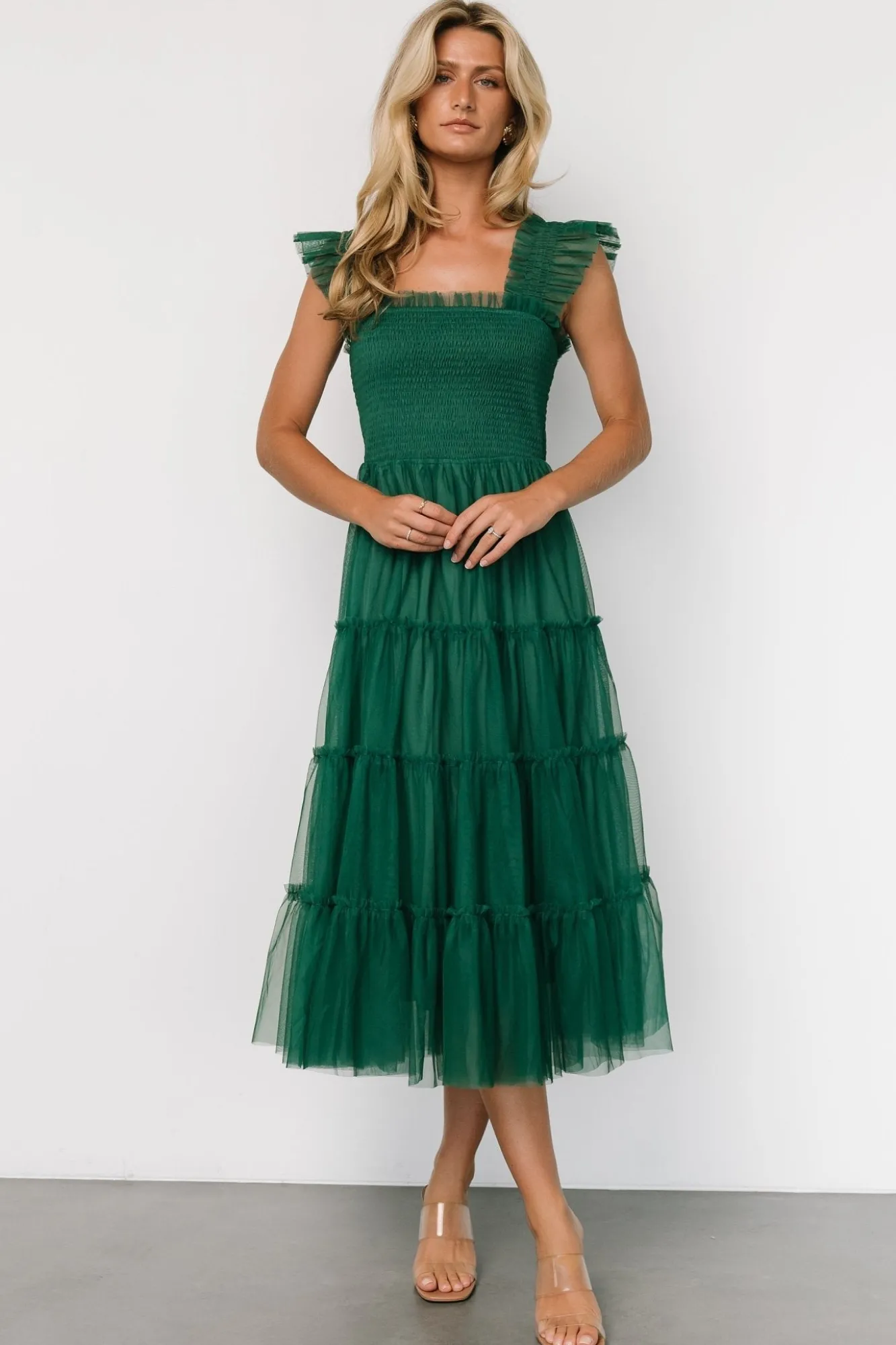 Baltic Born Emma Smocked Tulle Dress |