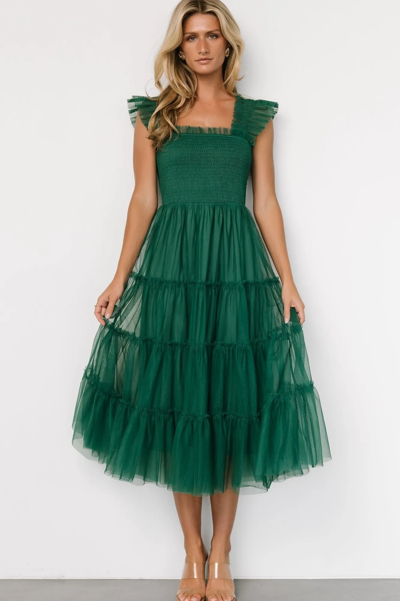 Baltic Born Emma Smocked Tulle Dress |