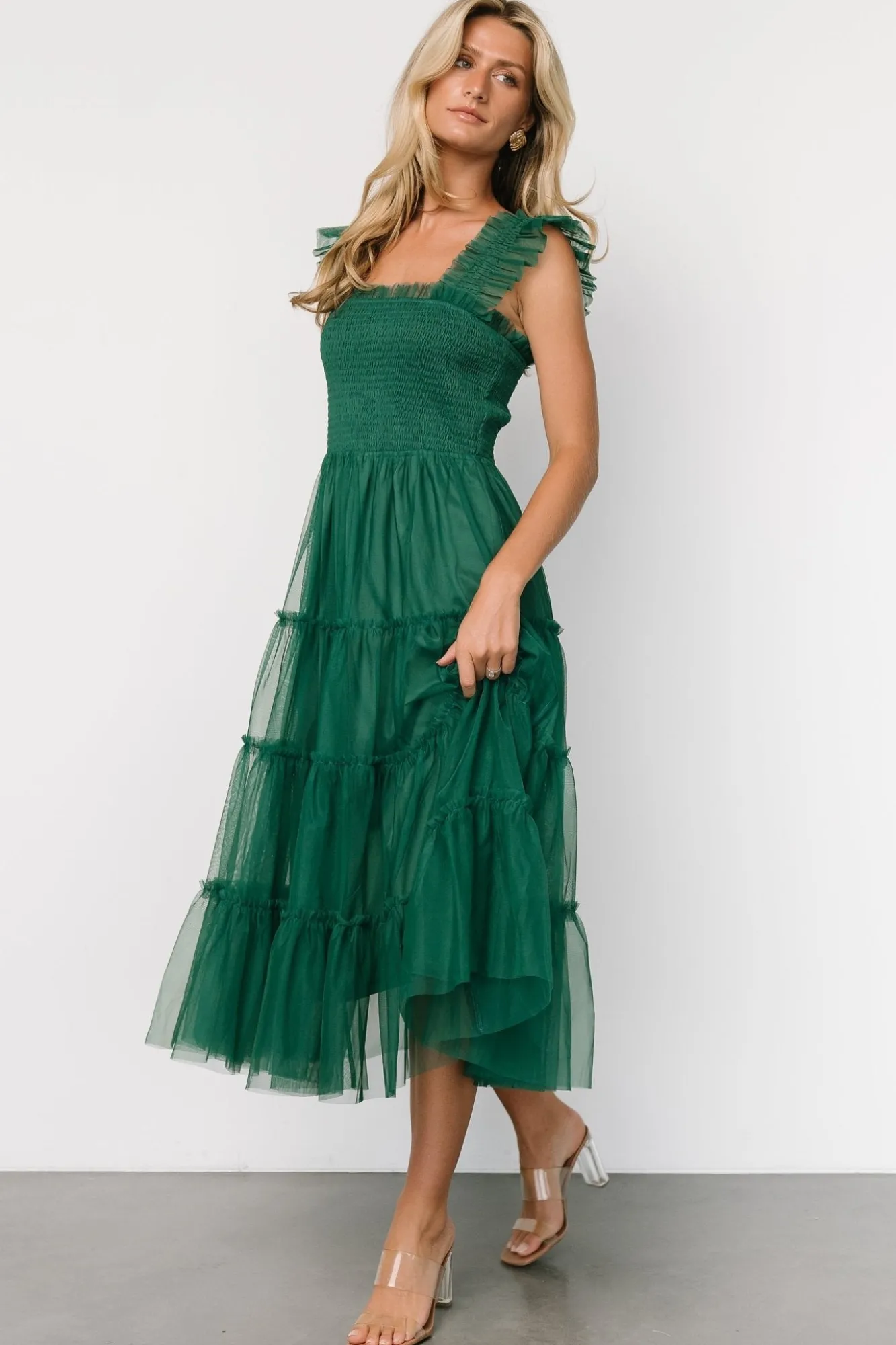 Baltic Born Emma Smocked Tulle Dress |