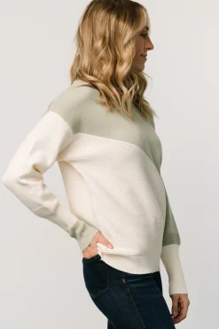 Baltic Born Emmy Sweater | Sage + Cream