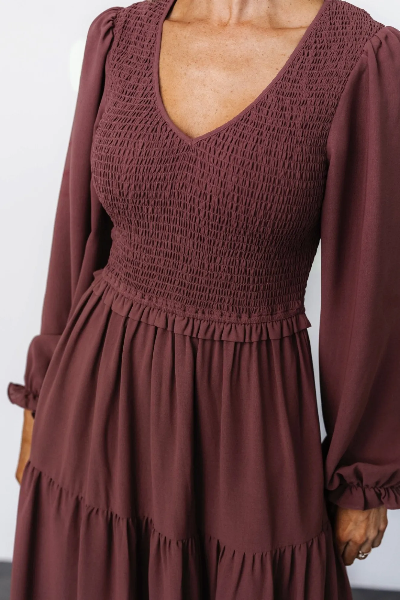 Baltic Born Endsley Smocked Midi Dress |