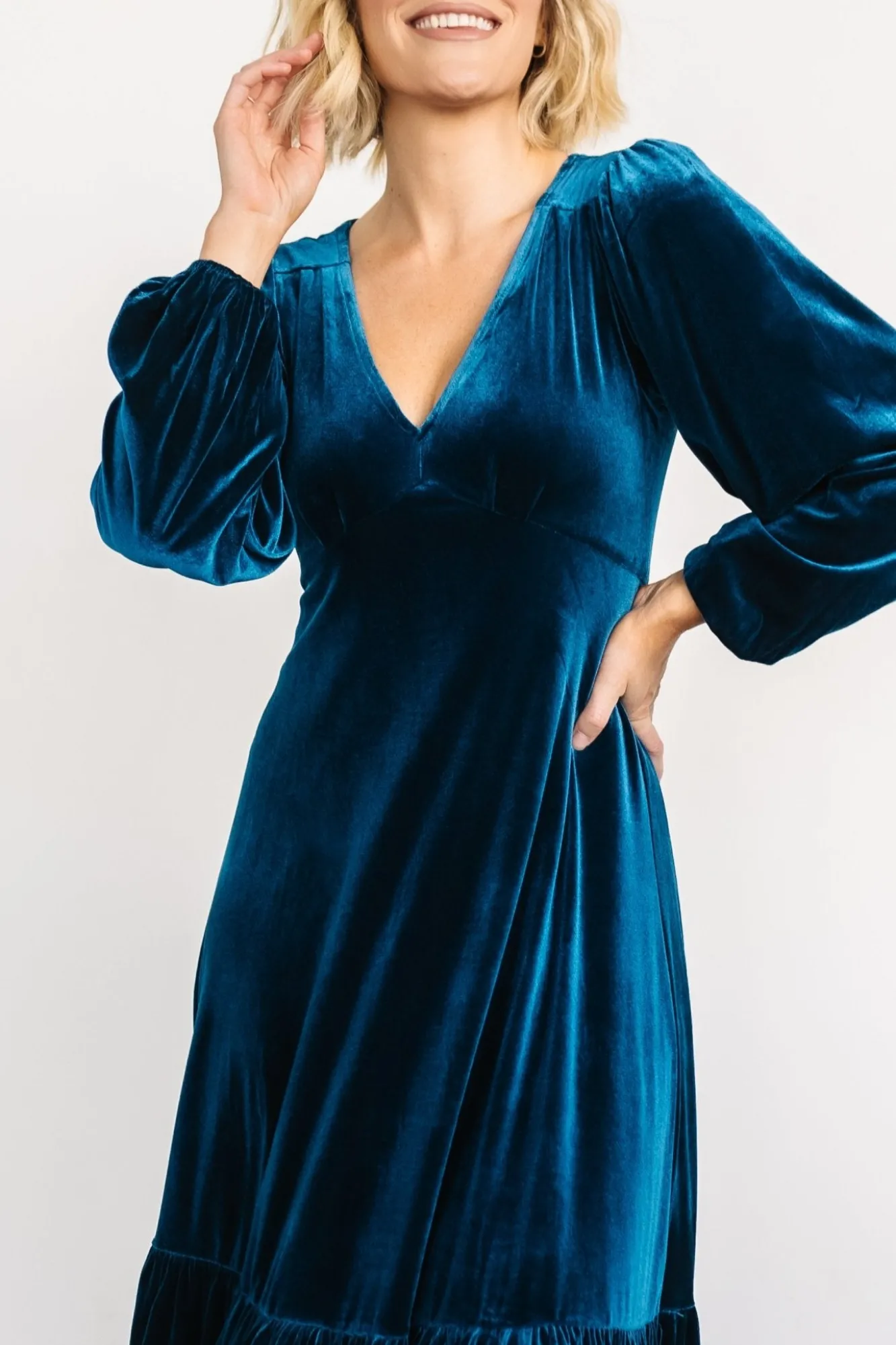 Baltic Born Erika Velvet Maxi Dress |