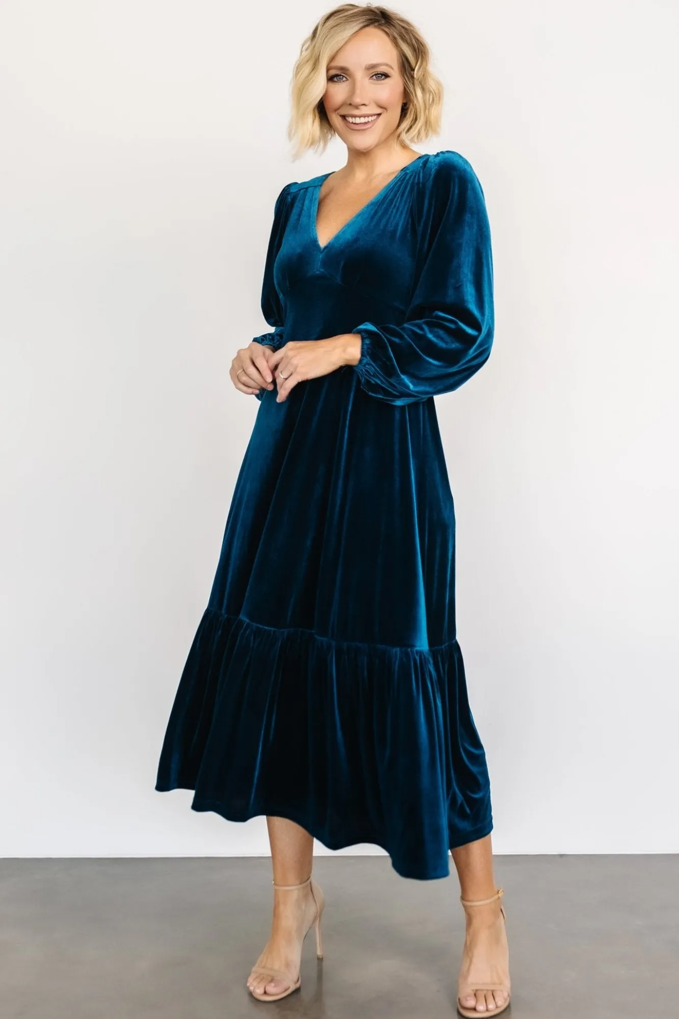 Baltic Born Erika Velvet Maxi Dress |