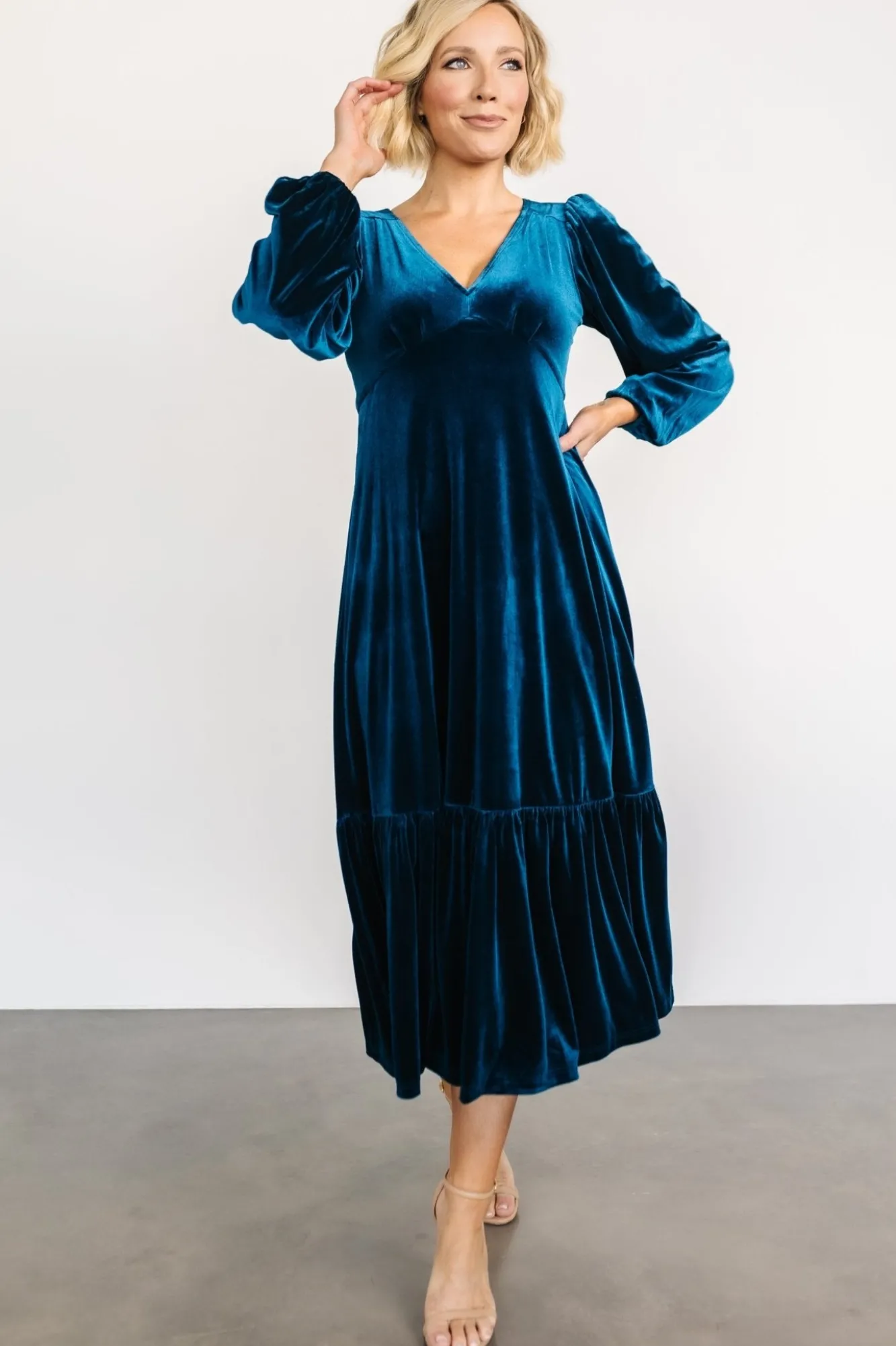 Baltic Born Erika Velvet Maxi Dress |