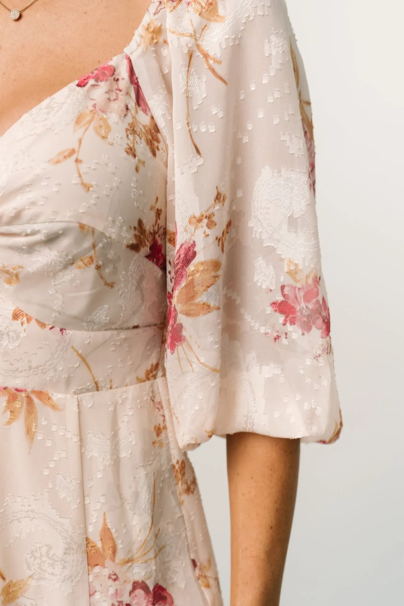 Baltic Born Estefania Maxi Dress | Blush + Pink Floral