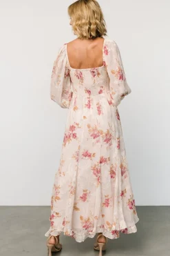 Baltic Born Estefania Maxi Dress | Blush + Pink Floral
