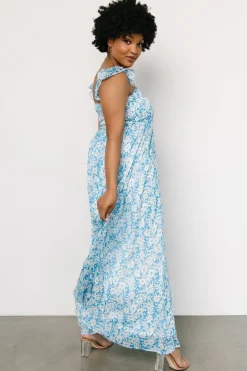 Baltic Born Evanthe Maxi Dress | Blue + White Floral