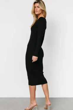 Baltic Born Eve Ribbed Midi Dress |