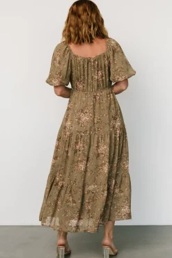 Baltic Born Evelette Dress | Olive Floral