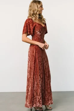 Baltic Born Everley Velvet Maxi Dress |