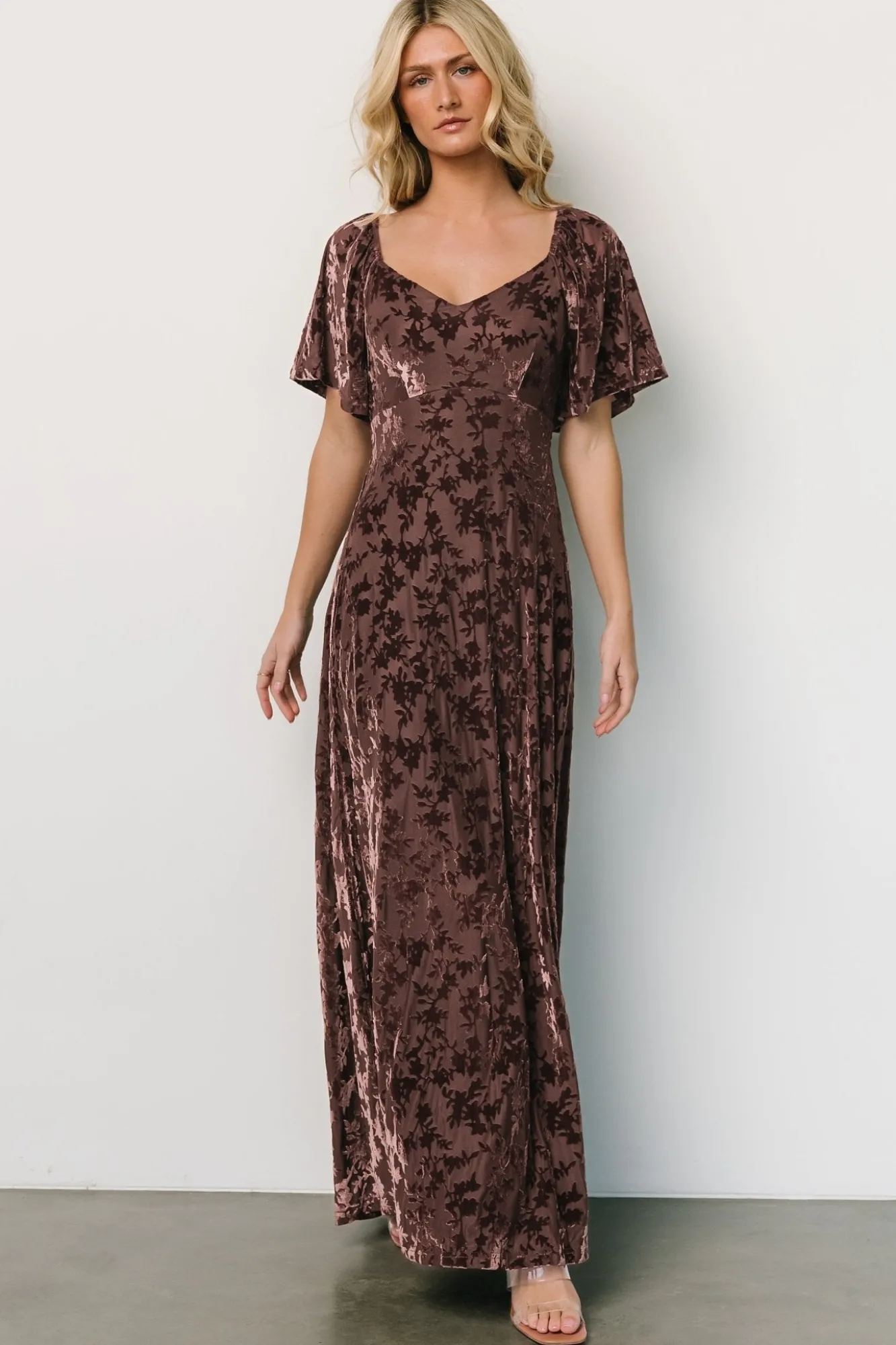 Baltic Born Everley Velvet Maxi Dress |
