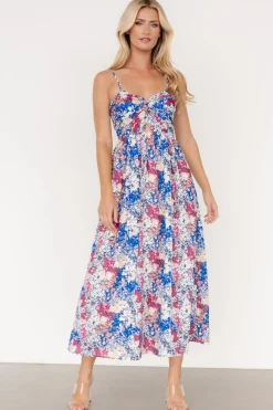 Baltic Born Evette Sweetheart Tank Dress | Blue Multi