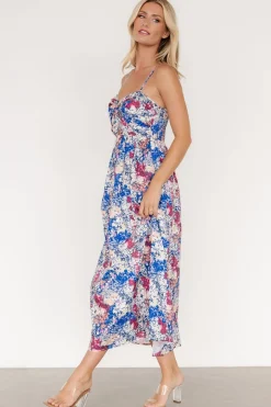 Baltic Born Evette Sweetheart Tank Dress | Blue Multi