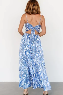 Baltic Born Evia Jumpsuit | Blue + White Print