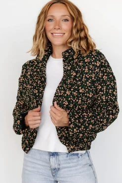 Baltic Born Ezra Puffer Jacket | Black Print