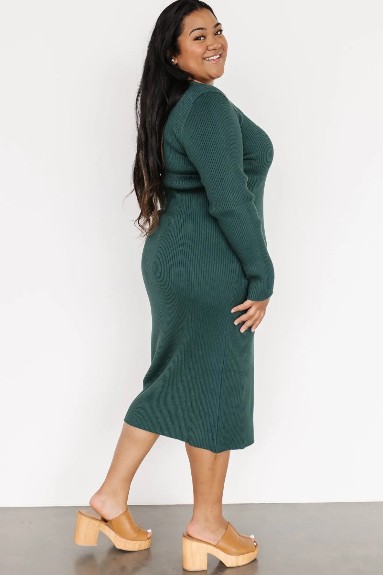 Baltic Born Fairmount Ribbed Midi Dress |
