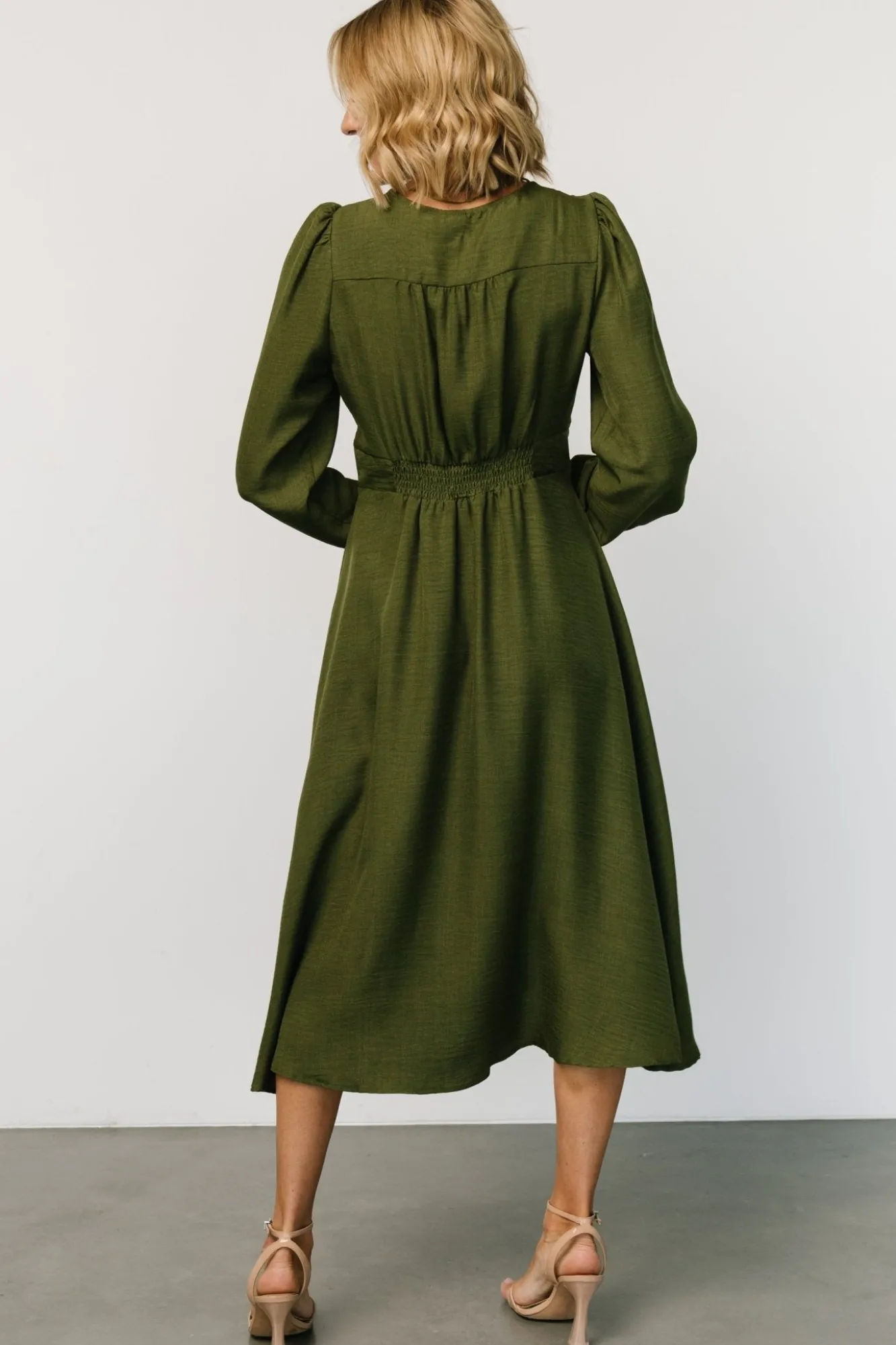 Baltic Born Faith Button Midi Dress |