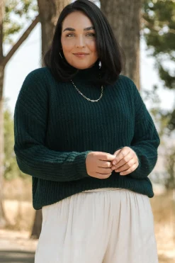 Baltic Born Fallon Sweater | Dark Green