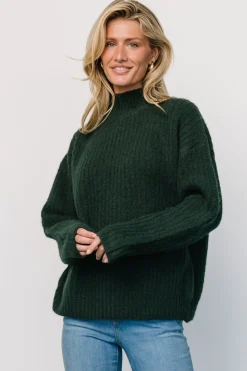 Baltic Born Fallon Sweater | Dark Green