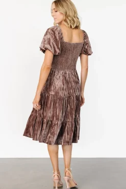 Baltic Born Fay Velvet Midi Dress |