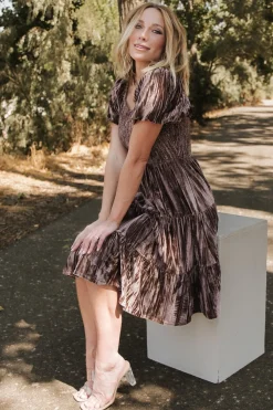 Baltic Born Fay Velvet Midi Dress |
