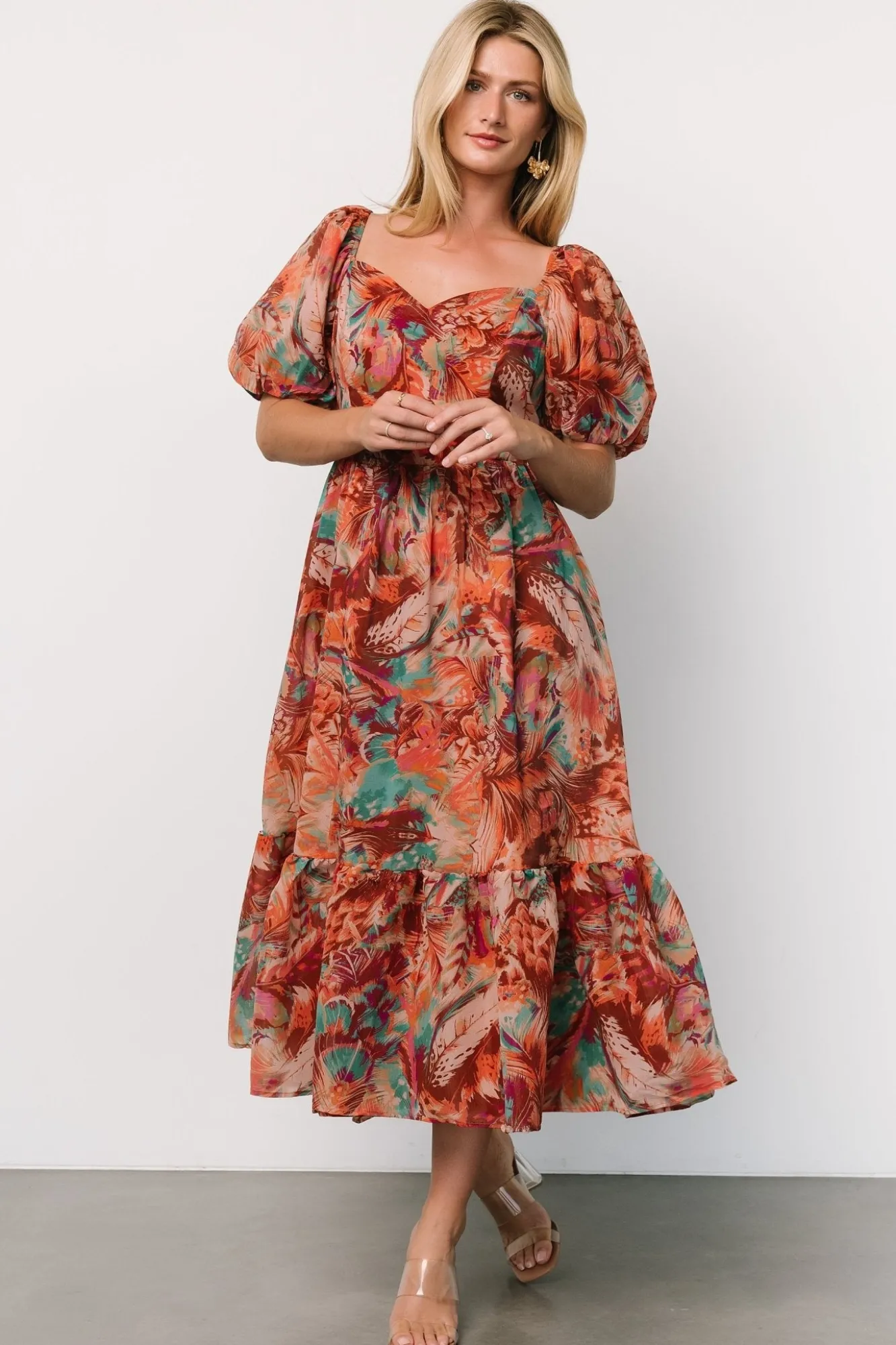 Baltic Born Ferentino Puff Sleeve Dress |