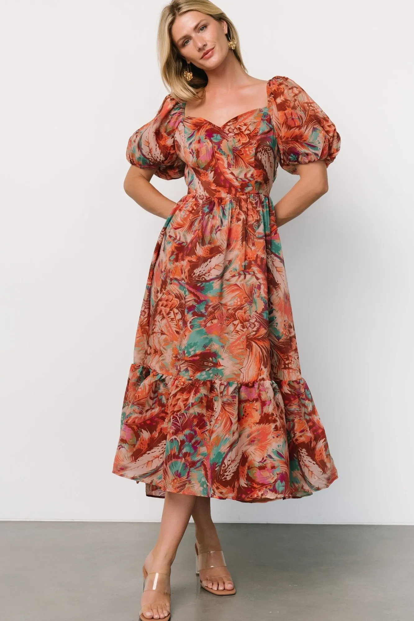 Baltic Born Ferentino Puff Sleeve Dress |