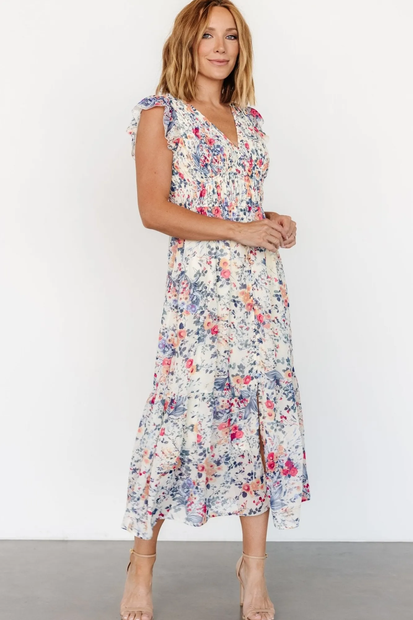 Baltic Born Florencia Dress | Sapphire Blue