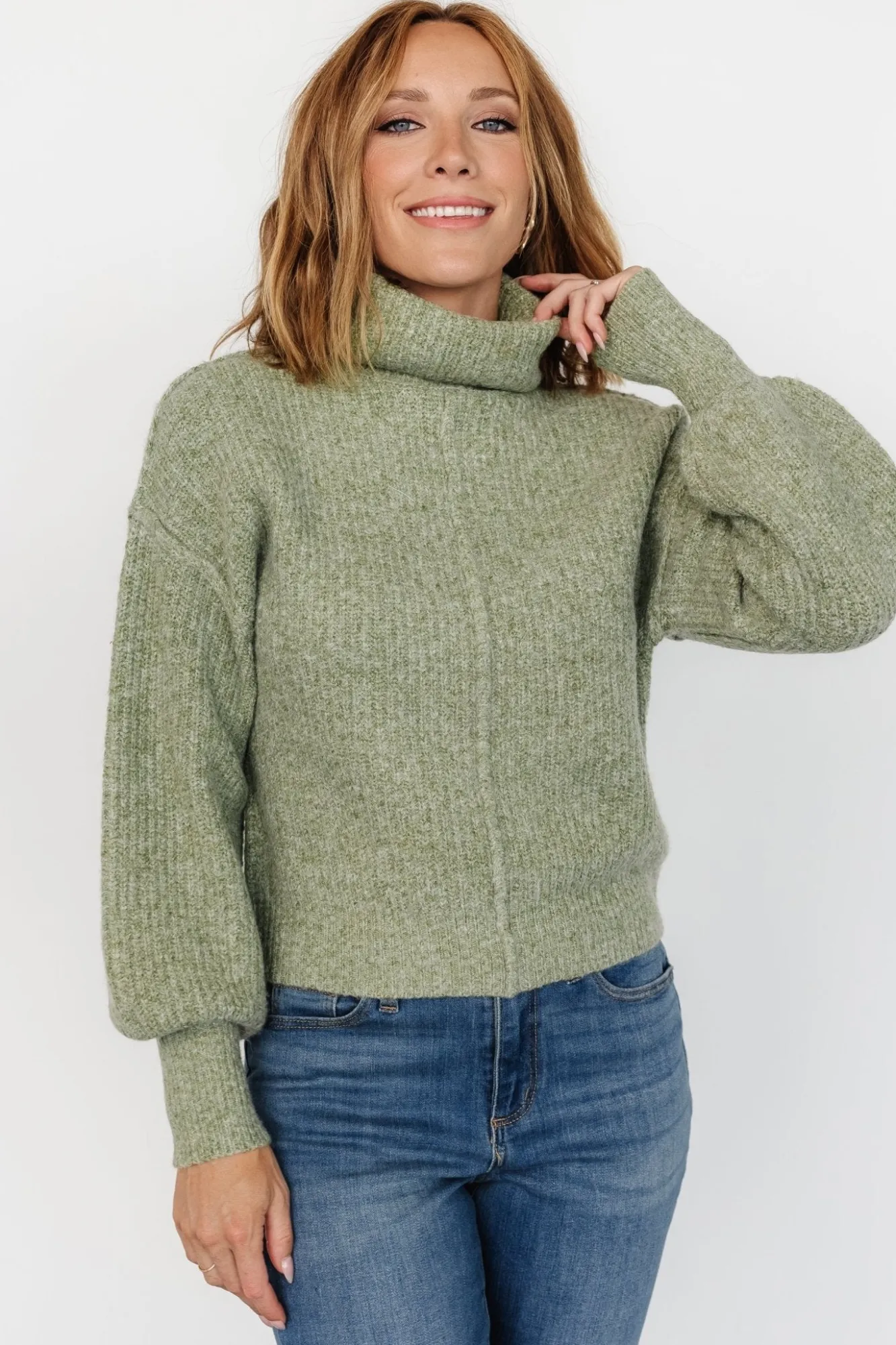 Baltic Born Frannie Knit Turtleneck Sweater |