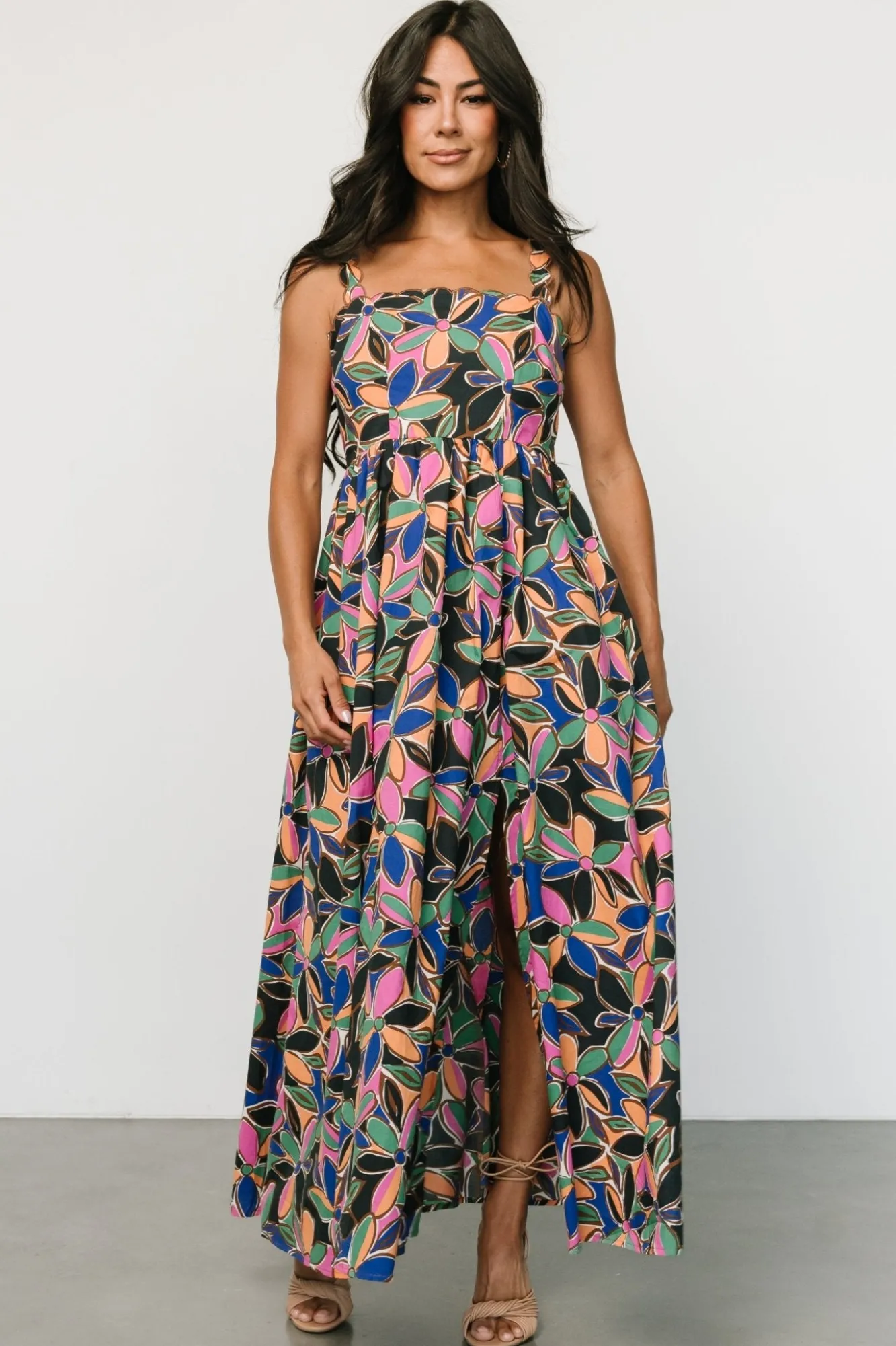 Baltic Born Frida Tank Maxi Dress | Multi Print