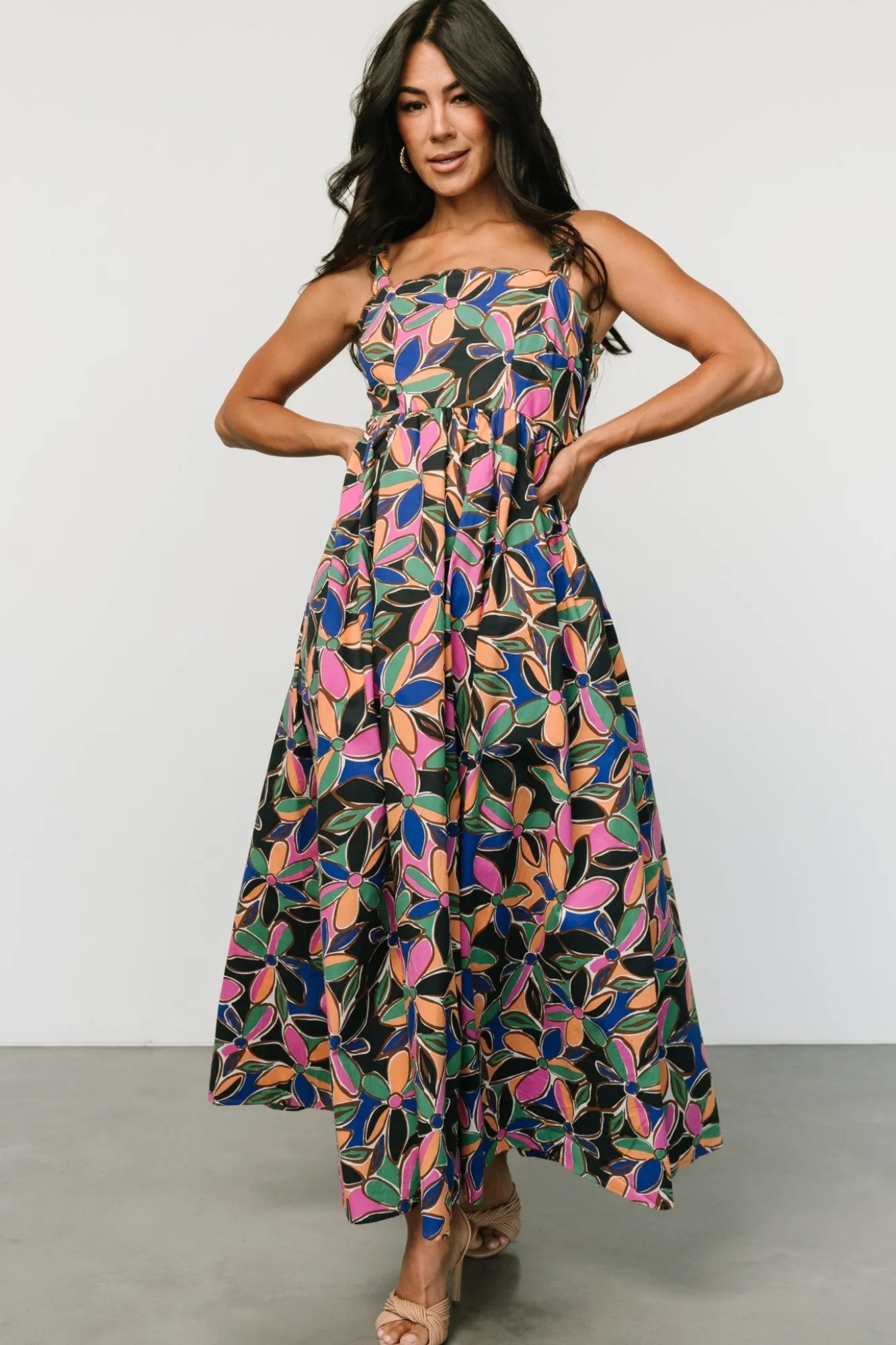Baltic Born Frida Tank Maxi Dress | Multi Print