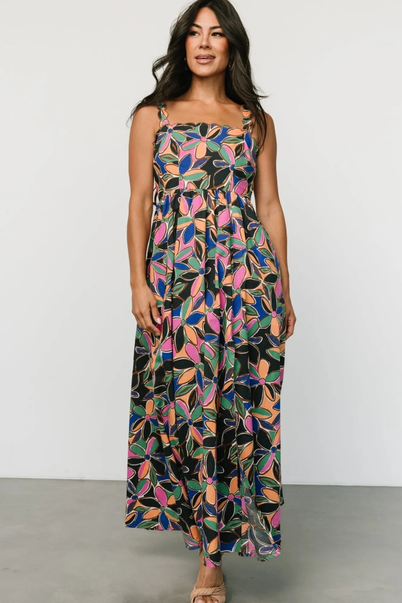 Baltic Born Frida Tank Maxi Dress | Multi Print