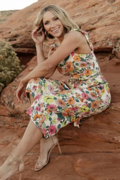 Baltic Born Gemma Jumpsuit | Multi Floral